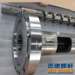 杰德 出口越南的單排氣造粒機螺桿機筒 技術(shù)精湛 塑化優(yōu)良-舟山市杰德機械有限公司，擠出機螺桿，注塑機螺桿，舟山螺桿，螺桿廠