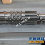 杰德 出口越南的單排氣造粒機螺桿機筒 技術(shù)精湛 塑化優(yōu)良-舟山市杰德機械有限公司，擠出機螺桿，注塑機螺桿，舟山螺桿，螺桿廠